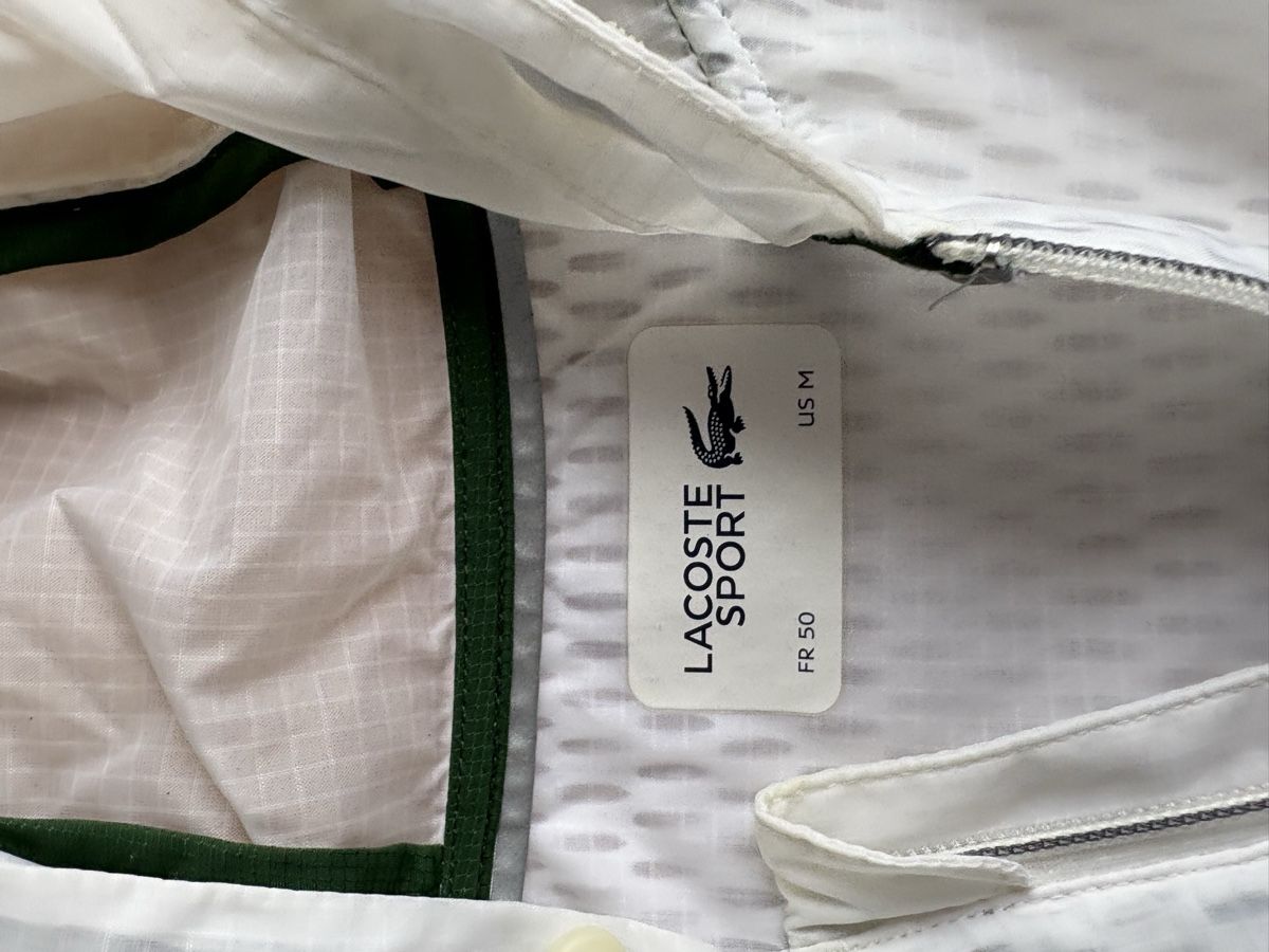 Lacoste Jacken: Lacoste x Djokovic Windbreaker weiss M – Gebraucht aus Oberbüren von dav_hyc9 4