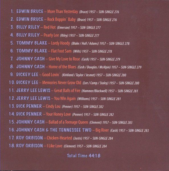 CD: The Legendary Sun Studios THE MEMPHIS RECORDINGS 10 CD Box – Usato da Kandergrund venduto da Sososo 5