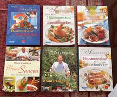 Kochbücher : 6 Kochbücher von Alfons Schuhbeck
