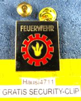 FEUERWEHR PIN ENAMEL GOLDIG PIN GROSSS
