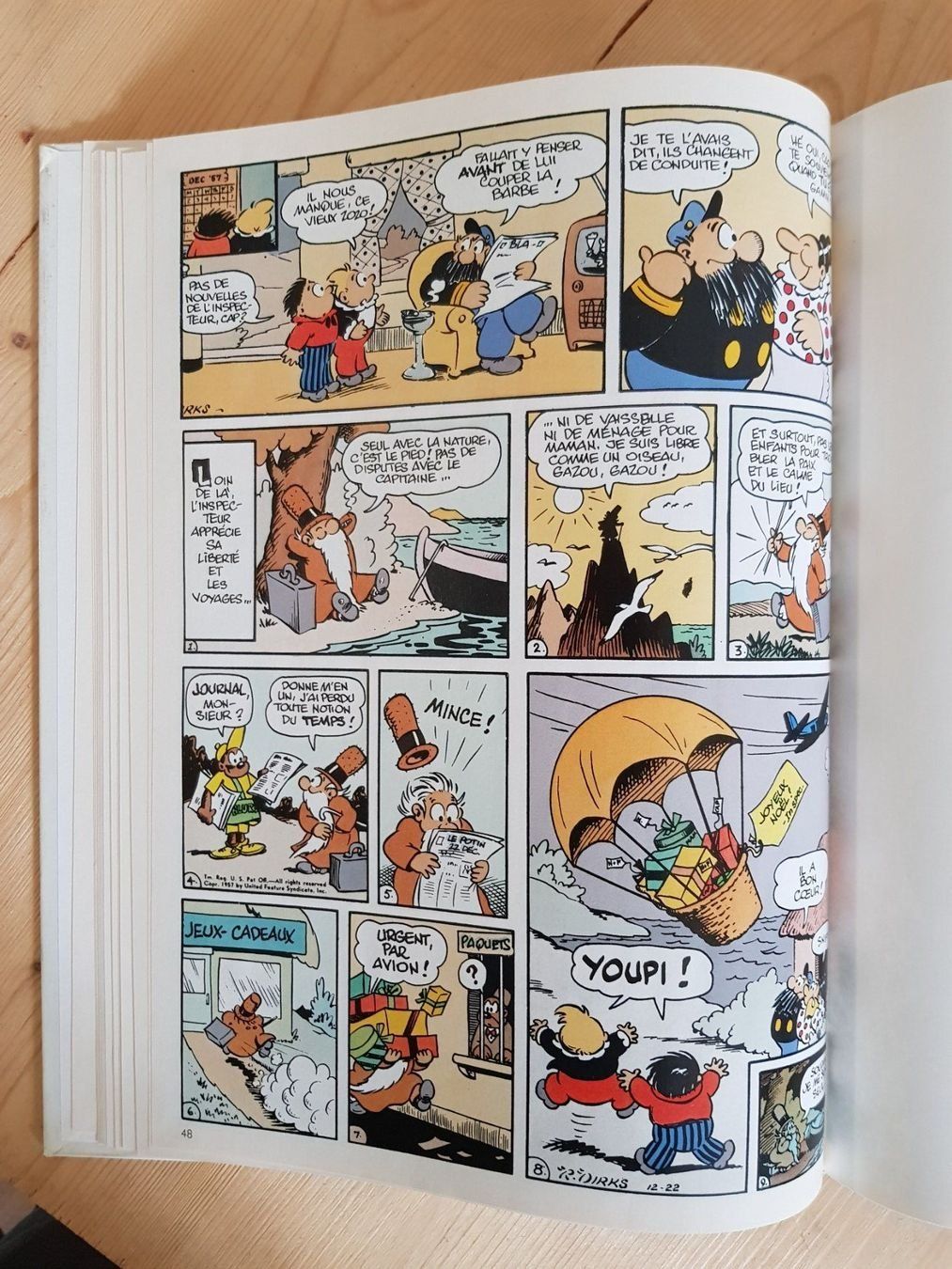 Comics: Les Kids - alter Comic francais 1990 - Rudolph Dirks – Gebraucht aus Walterswil BE von Lonitti 4