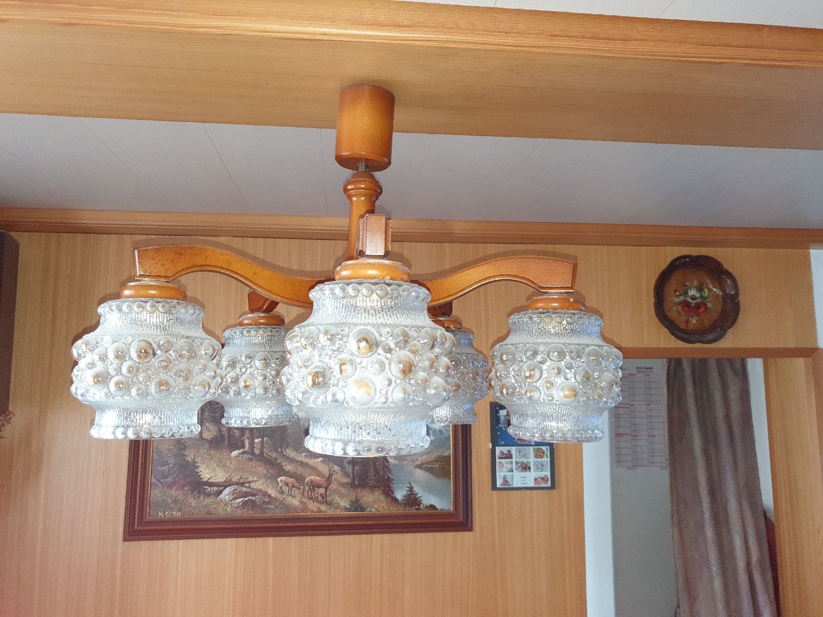 Lampadari & plafoniere: Lampe mit 5 Birnen – Usato da Brügg BE venduto da Delfin79