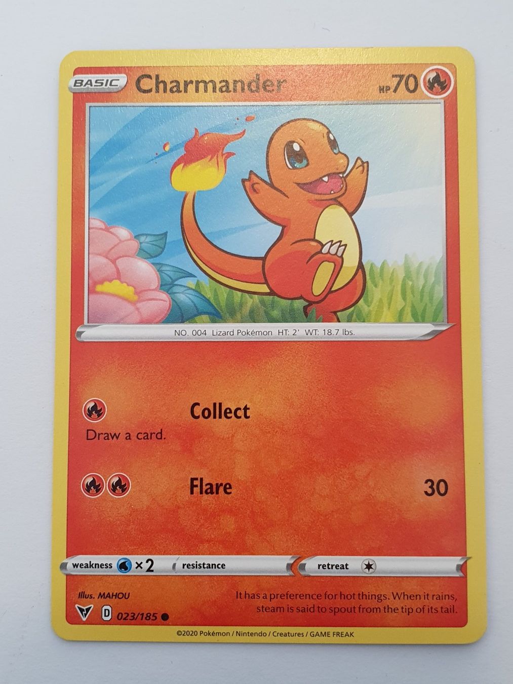 Pokémon Carte collezionabili: Charmander / 2020 Pokémon – Usato da Oberdorf BL venduto da BaldenEagle