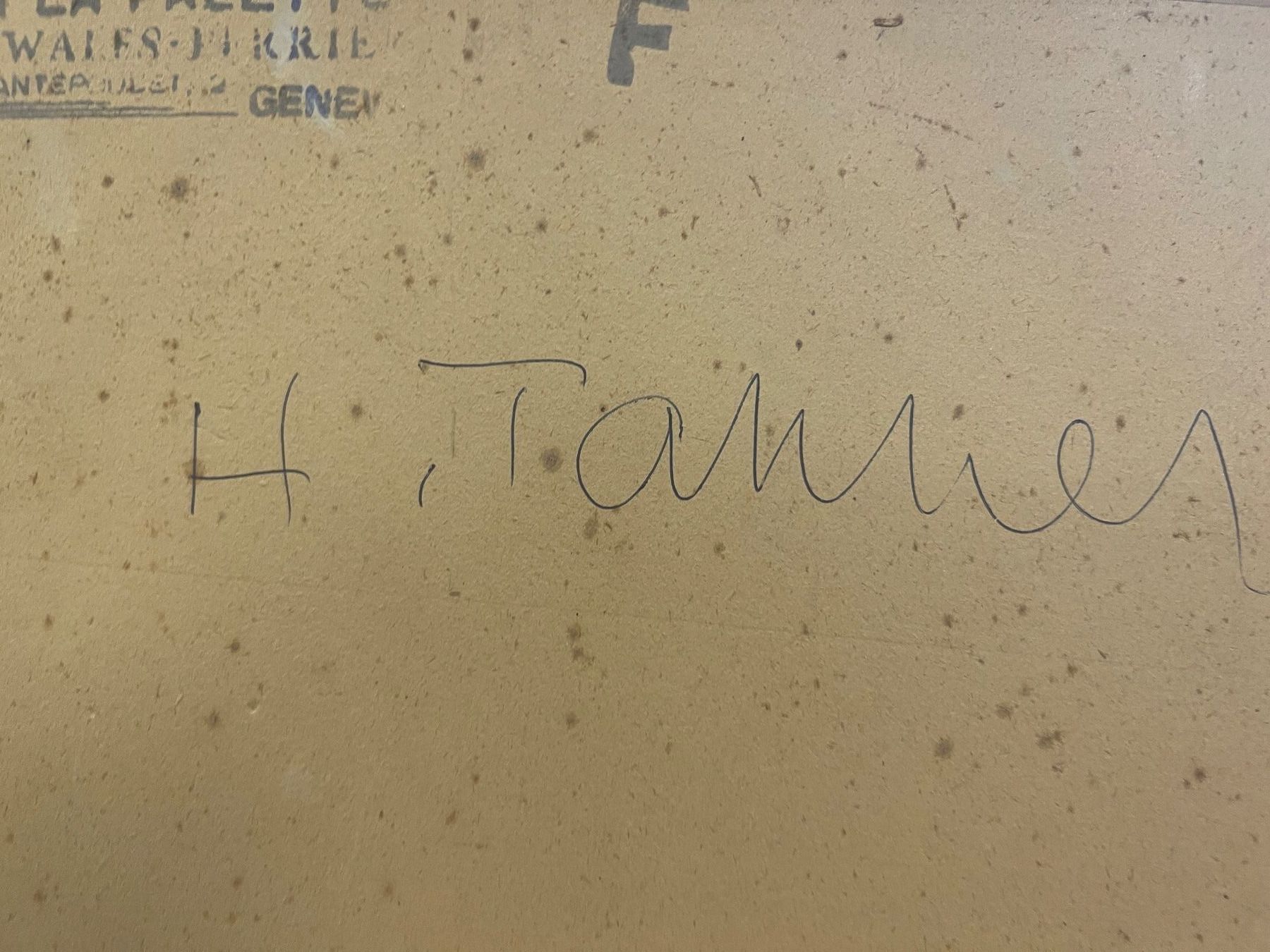 Gemälde: HUILE SUR PANNEAU SIGNÉE TANNER – Gebraucht aus Genève von Qanil77 6