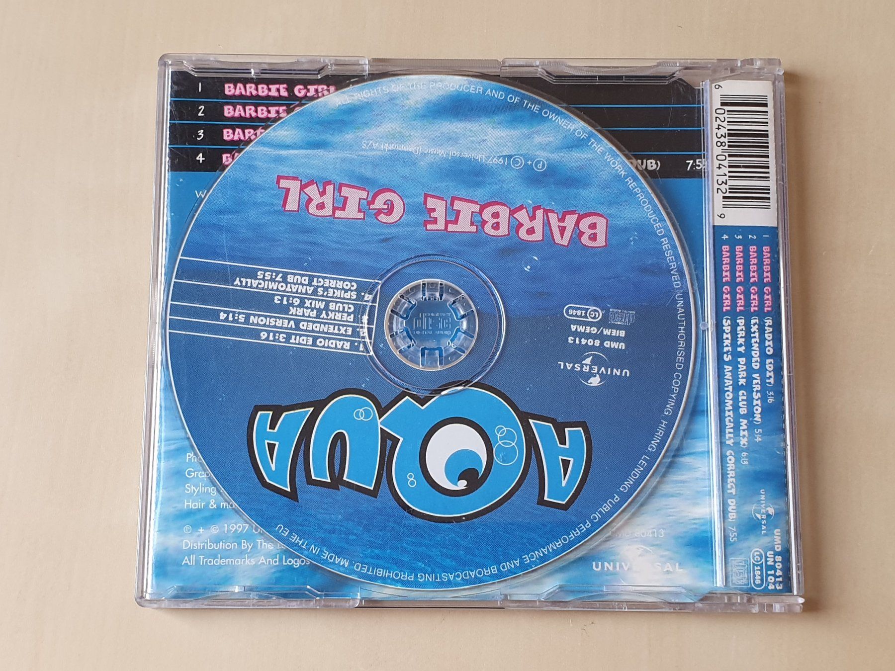 CDs: Aqua Barbie Girl – D'occasion à Stansstad par collectorsshop 1