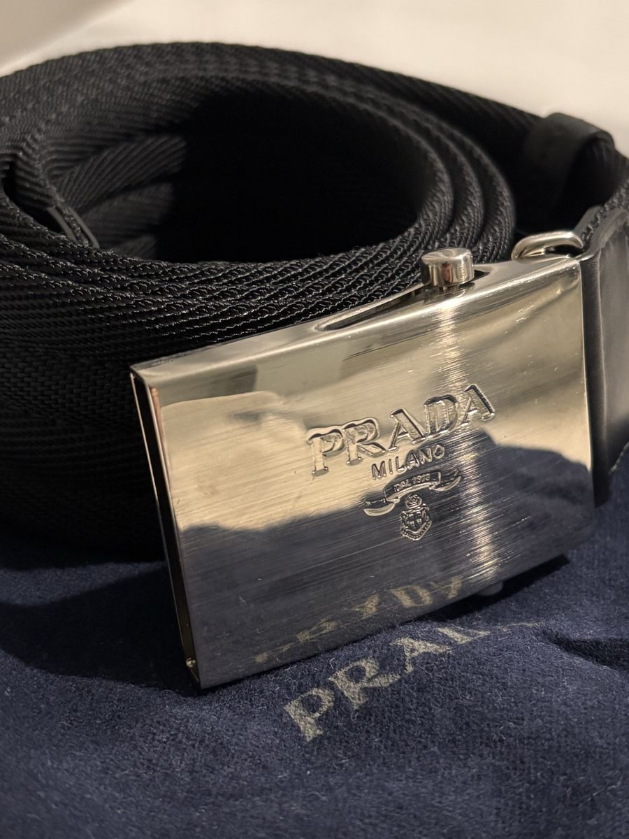 Prada Cinture: Prada woven nylon belt – Usato da Geneve venduto da allgood2010 6
