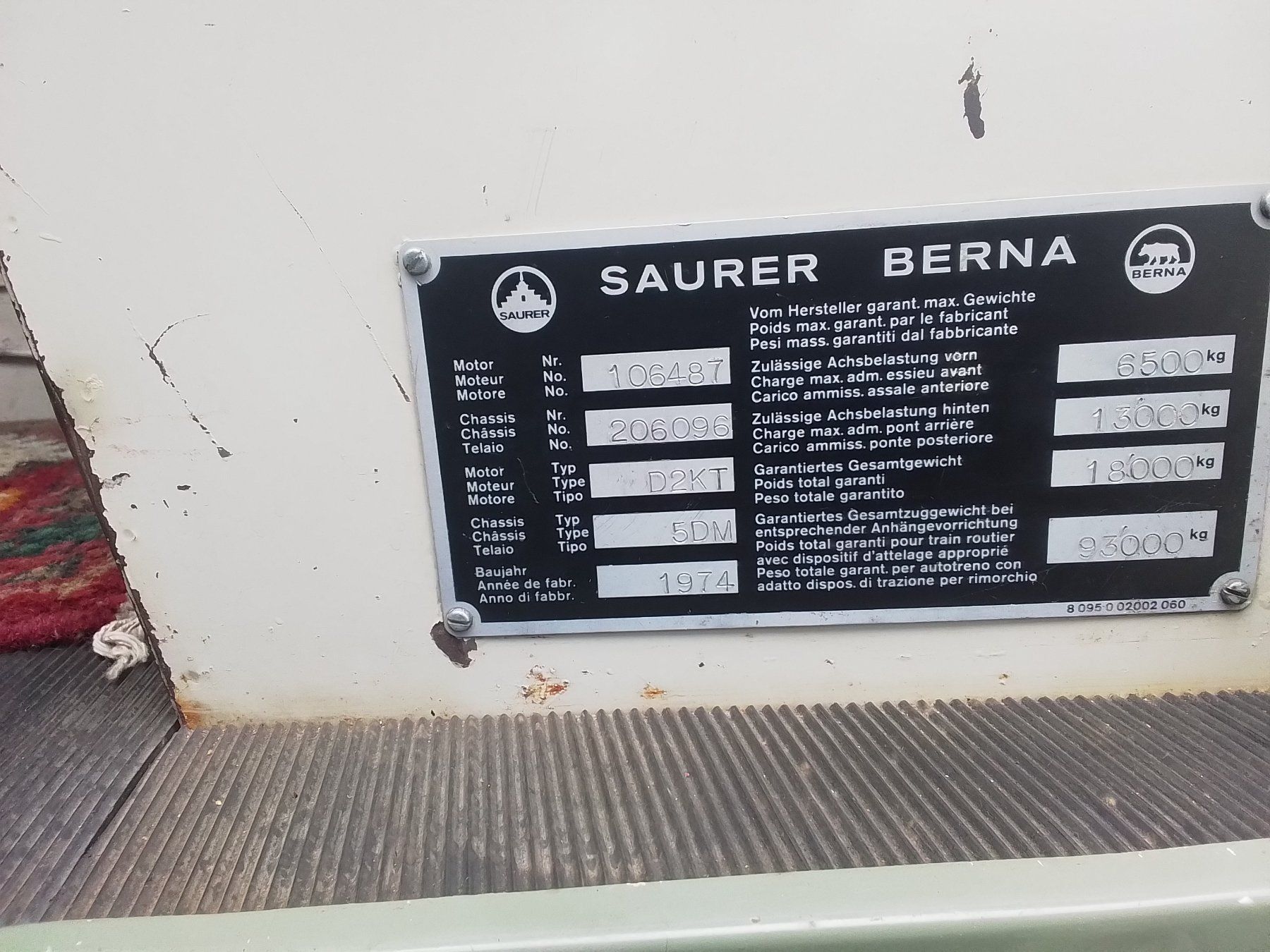 Lastwagen: Saurer 5DM 330Ps – Gebraucht aus Schübelbach von Haudegen62 7