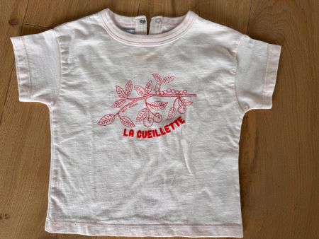 Rosa Tshirt, Petit Bateau, 74