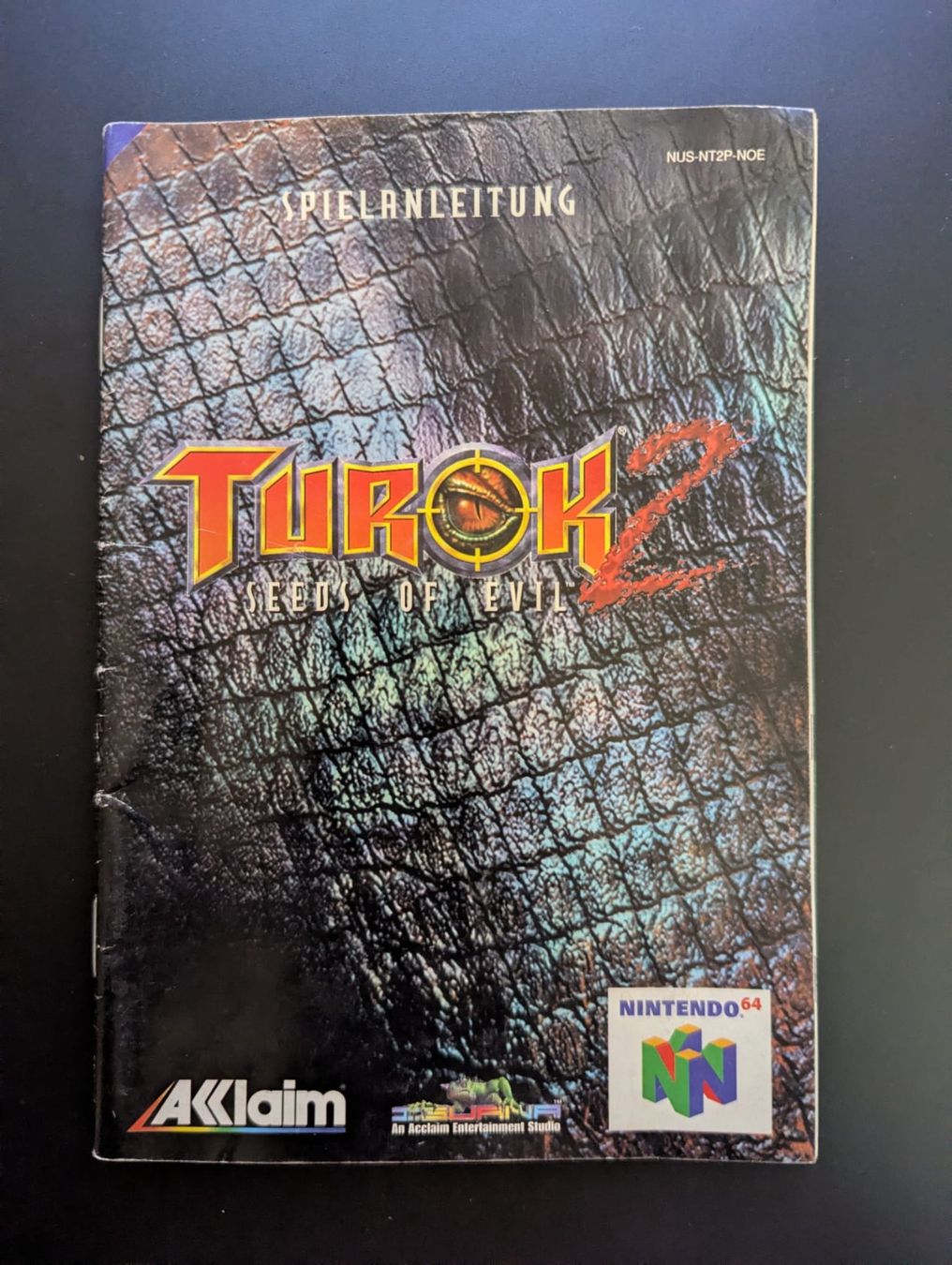 Nintendo Spiele: Turok 2 (N64) Anleitung – Gebraucht aus Winterthur von Eyeflea_Market