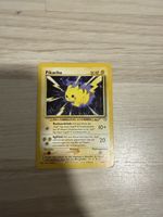 Seltene Pikachu Karte 1. Edition W-Promo 2000 – Sammelobjekt