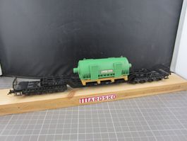 Fleischmann Schwertransportwagen mit Trafo, ohne OVP, DC, be