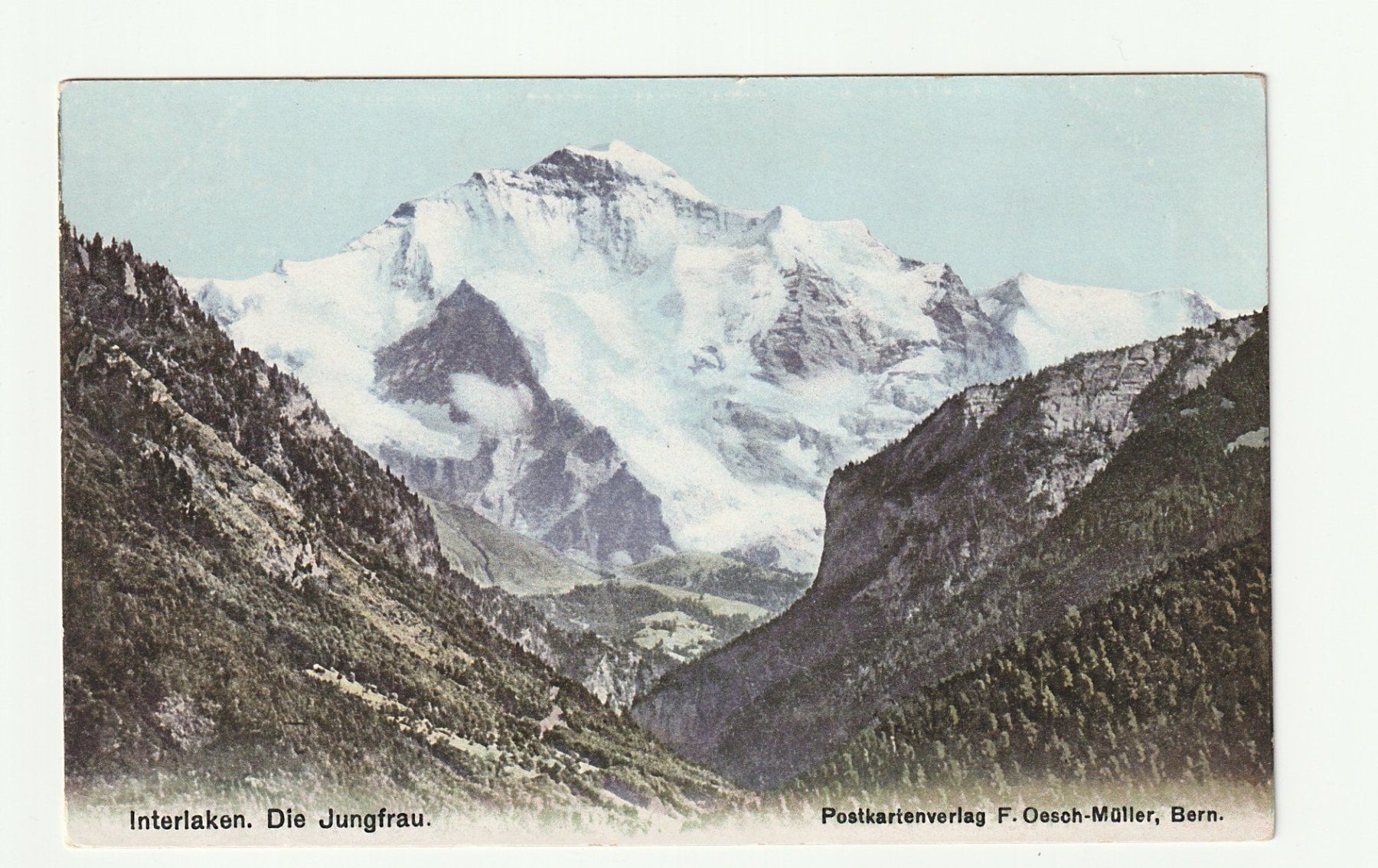 Ansichtskarten: Ansichtskarte Interlaken Die Jungfrau – Neu (gemäss Beschreibung) aus St. Gallen von Ricardo_Deals