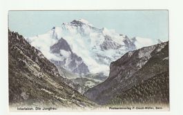 Ansichtskarte Interlaken Die Jungfrau