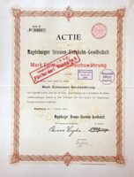 Magdeburger Strassen-Eisenbahn-Gesellschaft, Magdeburg  1898