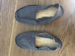 Neue Espadrilles in Dunkelblau in Gr. 35