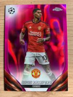 Soccer Marcus Rashford PINK LAVA Topps Chrome 2024🔥