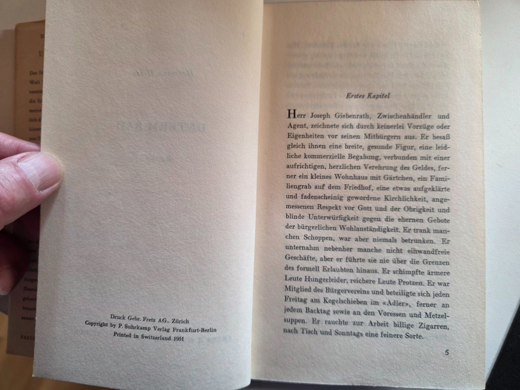 Libri: Hermann Hesse - Unterm Rad - Roman 1951 – Usato da Walterswil BE venduto da Lonitti 5