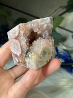 Pink Amethyst Flower Achat