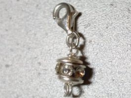Kleiner Schmuckanhänger mit Swarovski Ring und Silber925