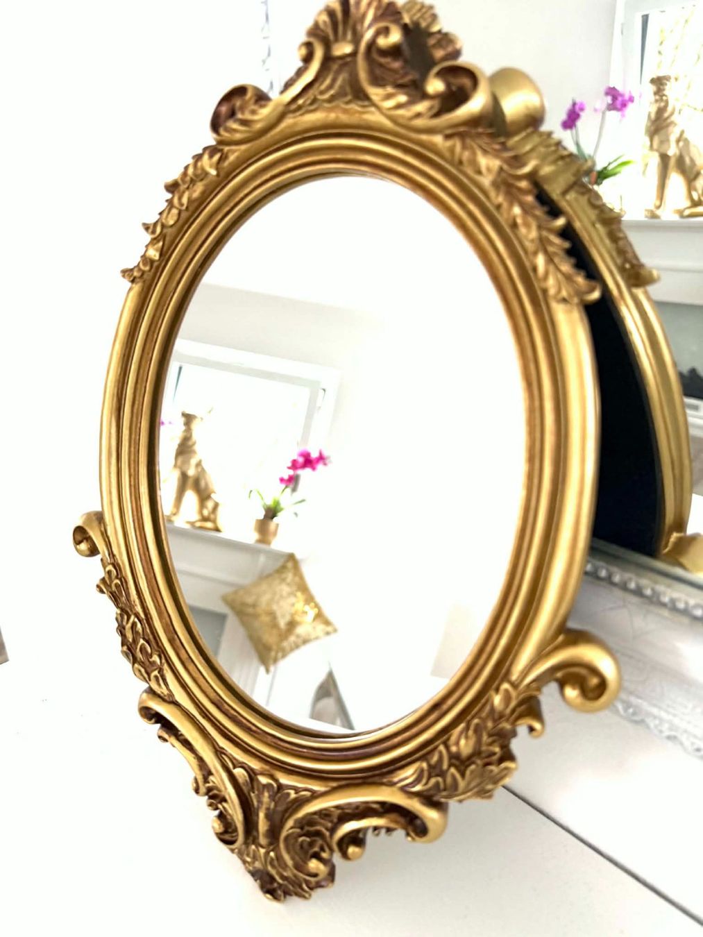 Specchi: Deko Spiegel goldig Barock neu – Nuovo (secondo la descrizione) da Bern venduto da Miraitrading