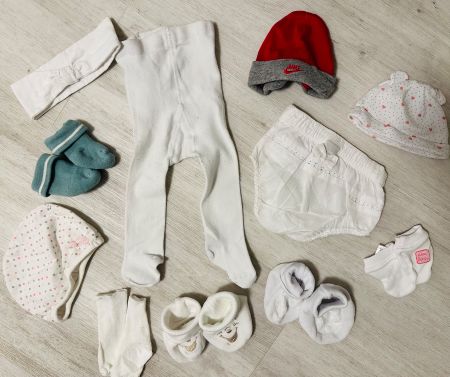 # BABYGIRL - Kleiderset ,,Newborn‘‘ Gr. 50/56 #