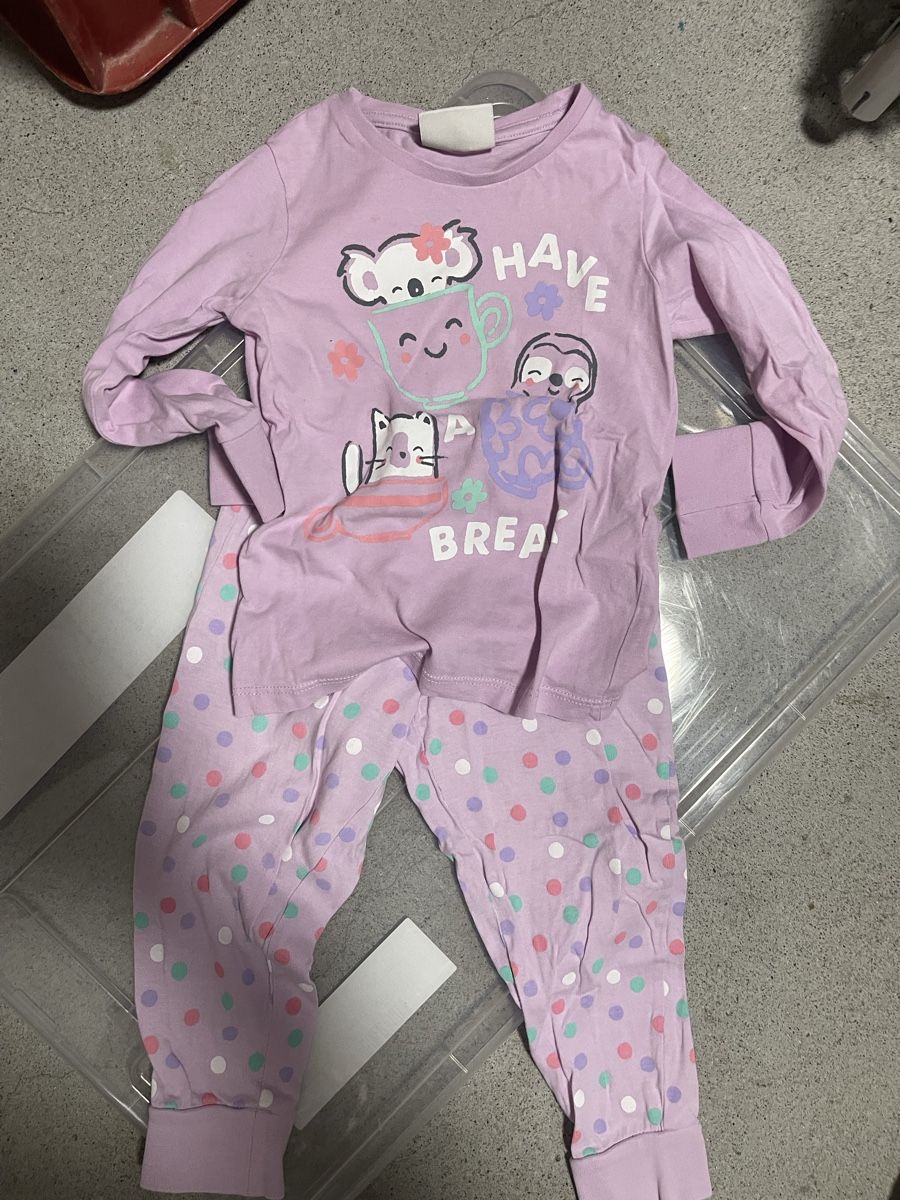 C&A Pigiama & Simili: C&A Pyjama, Gr. 92, Lila mit Pünktchen – Usato da Suhr venduto da RIE83