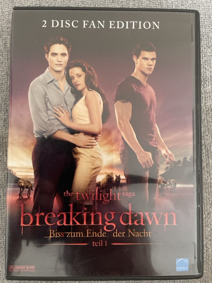 Tous les DVDs: Twilight Breaking Dawn Teil 1 – D'occasion à Moosseedorf par Mojash3