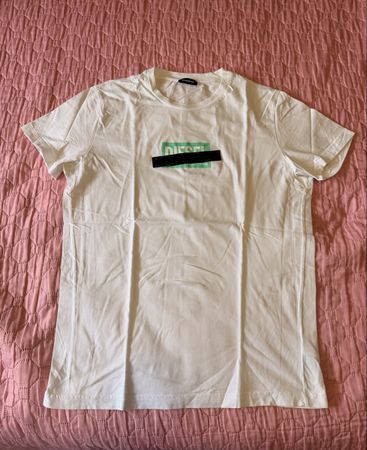 T-shirt blanc Diesel taille M