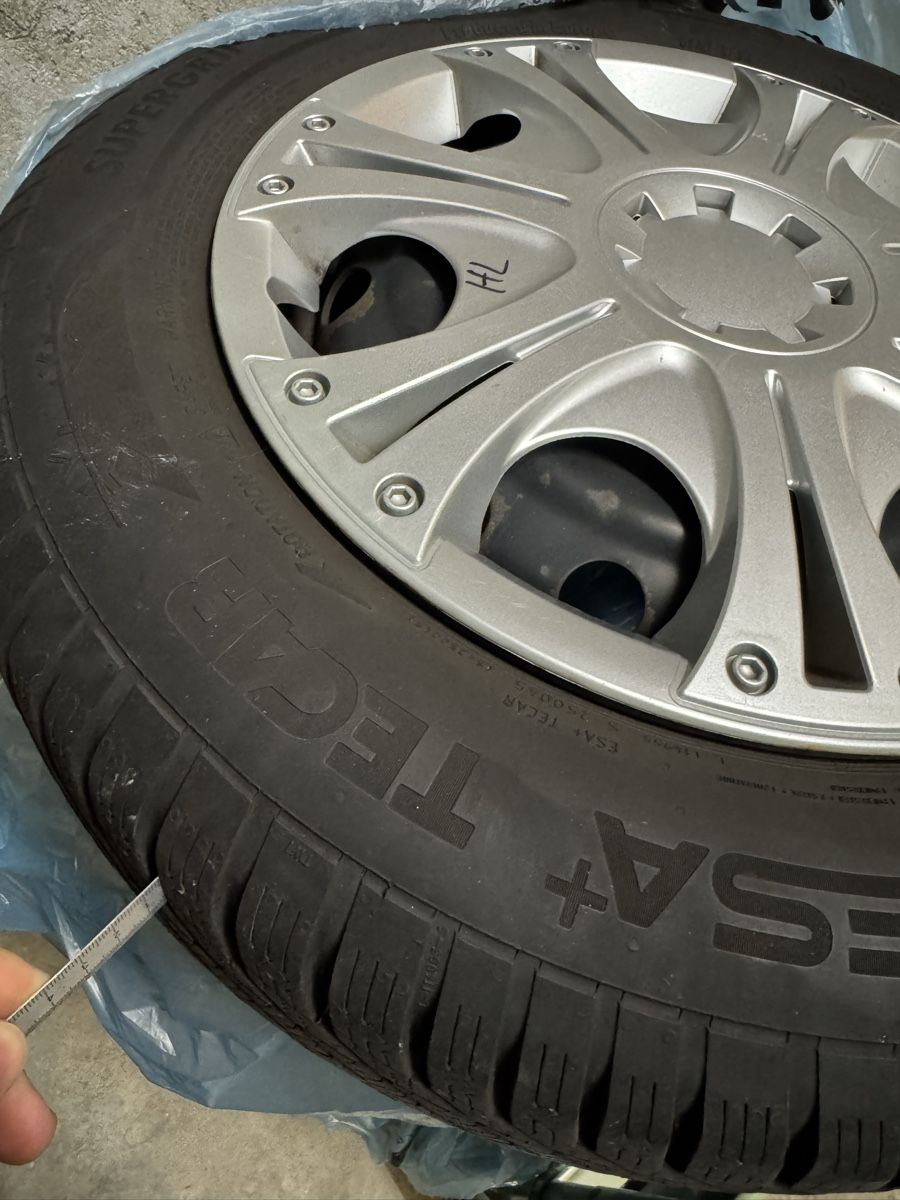 Tecar Pneus & Kompletträder: Radsatz - Esa+ Tecar 185/65 R15 – Gebraucht aus Steckborn von MemphisDepay 4