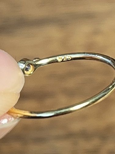 Bagues: Ring Mondstein vergoldet – D'occasion à Rotkreuz par zisii 4