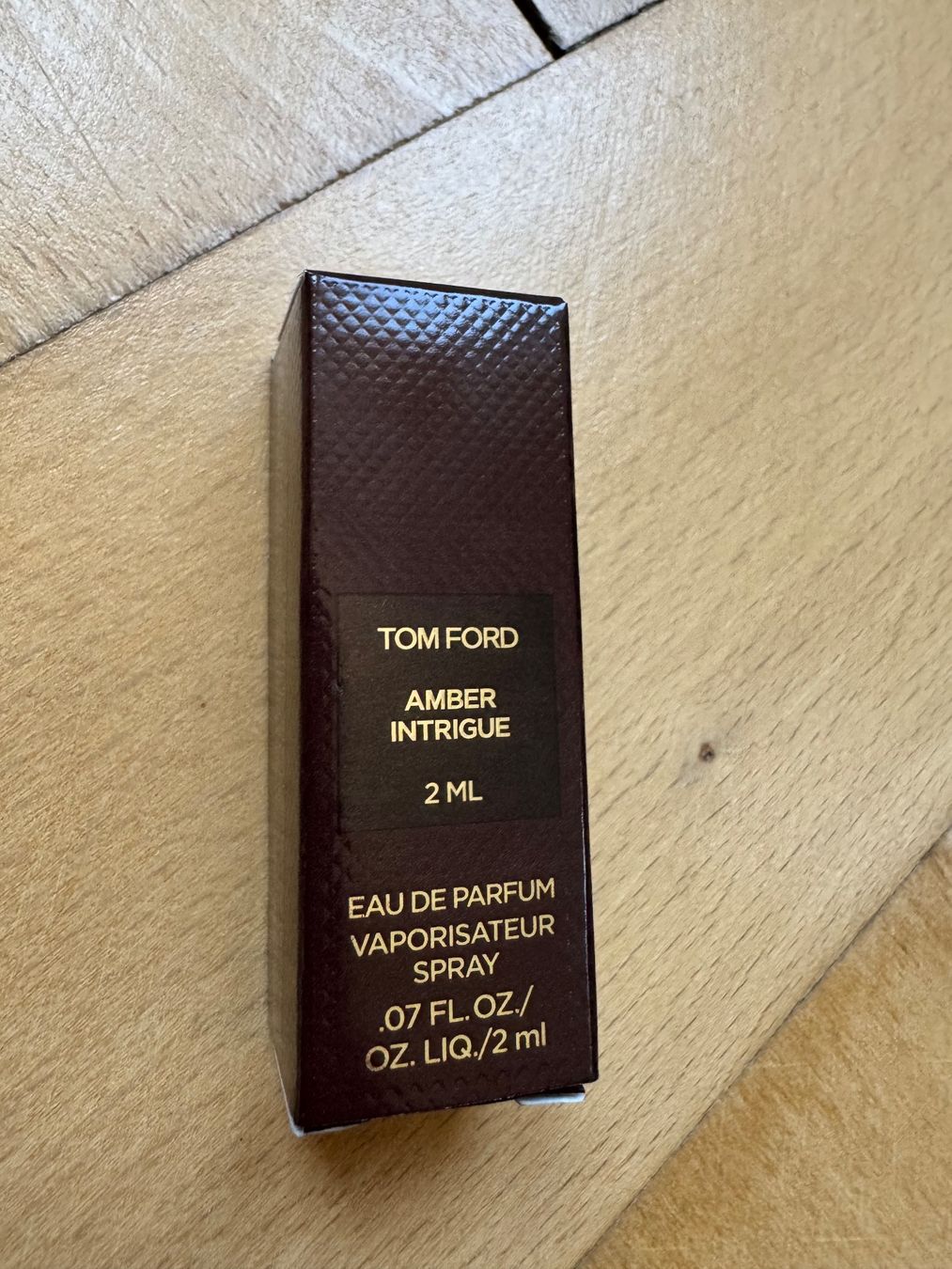 Tom Ford Profumi & Eau de Toilette: Tom Ford Amber Intrigue EdP 2 ml – Nuovo (secondo la descrizione) da Salmsach venduto da bubu61