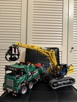 Lego Technic Bagger und Abschleppwagen