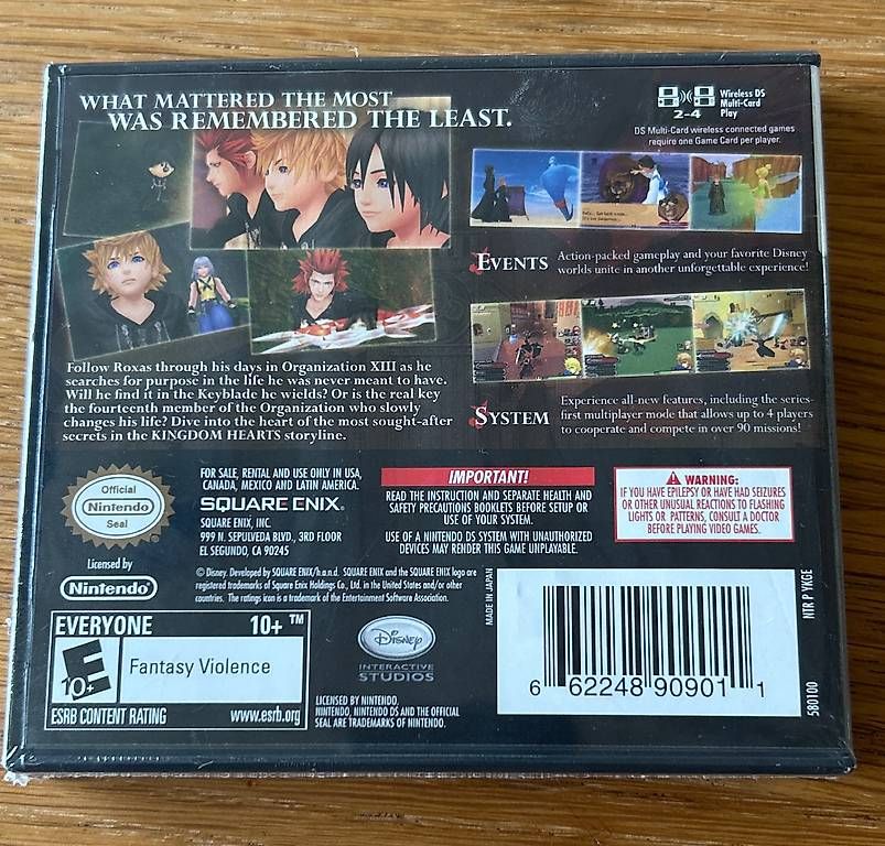 Giochi: Kingdom Hearts 358/2 Days – Usato da Giswil venduto da Coloss91 1