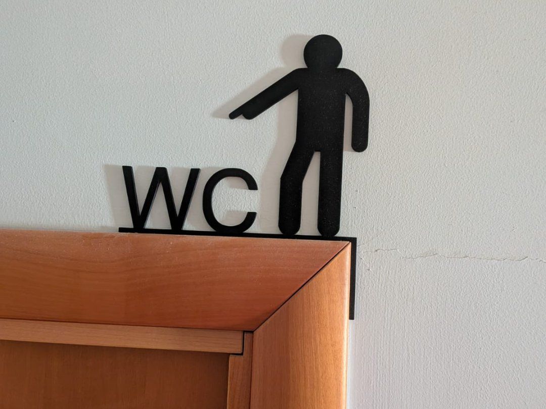 Tutte le decorazioni: Décoration de cadre de porte - WC – Usato da Corminboeuf venduto da MrGP87 3
