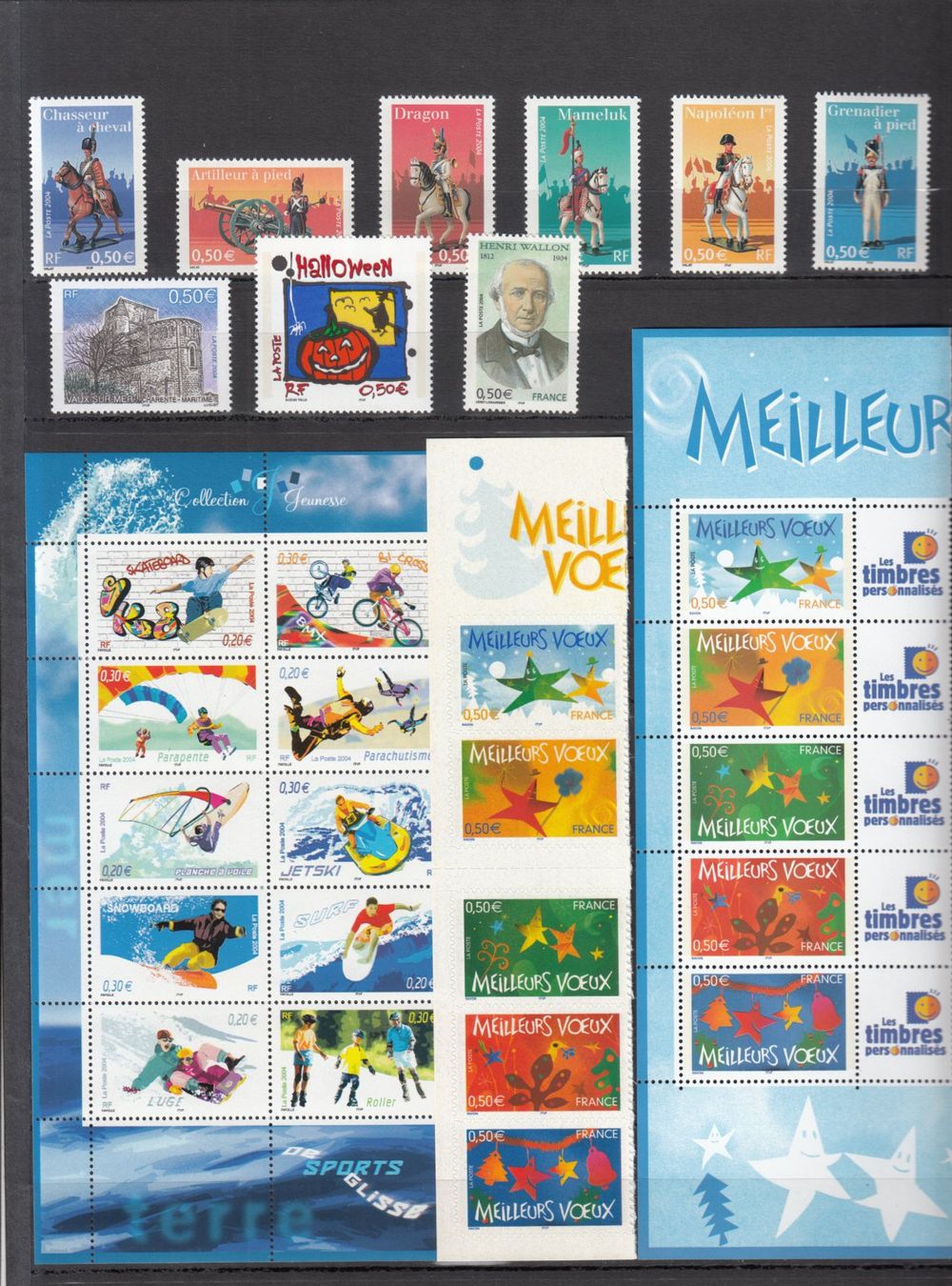 Alle Briefmarken: Frankreich 2004 postfrisch – Gebraucht aus Bürglen TG von StampGraf 5