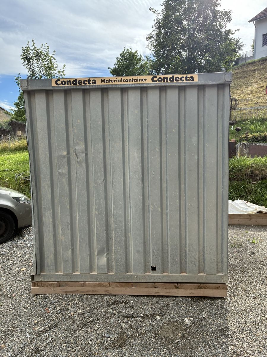 Contenitori edile: Contecta Materialcontainer zu verkaufen – Usato da Herznach venduto da uhasler77 1