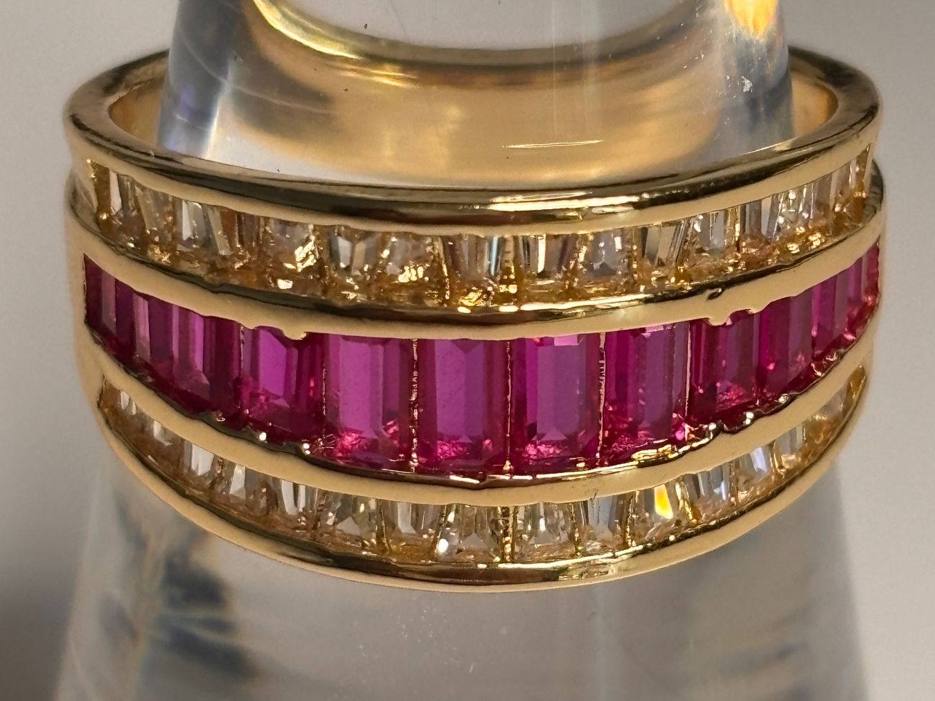 Anelli: Bague rubis et diamants ✨ – Nuovo (secondo la descrizione) da Lausanne venduto da mel2dreams 1