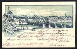 Litho Basel, Hotel des Troie Rois mit Or