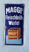 Maggi Türschild Email um 1930  Masse 19x8