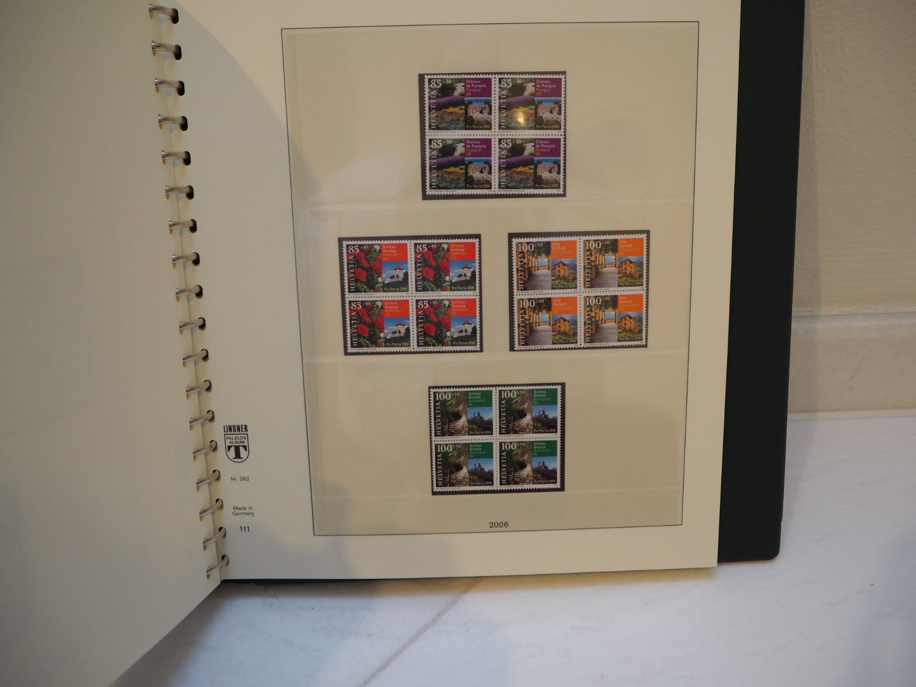 Tutti i francobolli: PP 1973 - 2007 in 4er ** Frankatur 382.20 oder Sammlung – Nuovo e nell'imballaggio originale da Zürich venduto da Alain-Phila 5