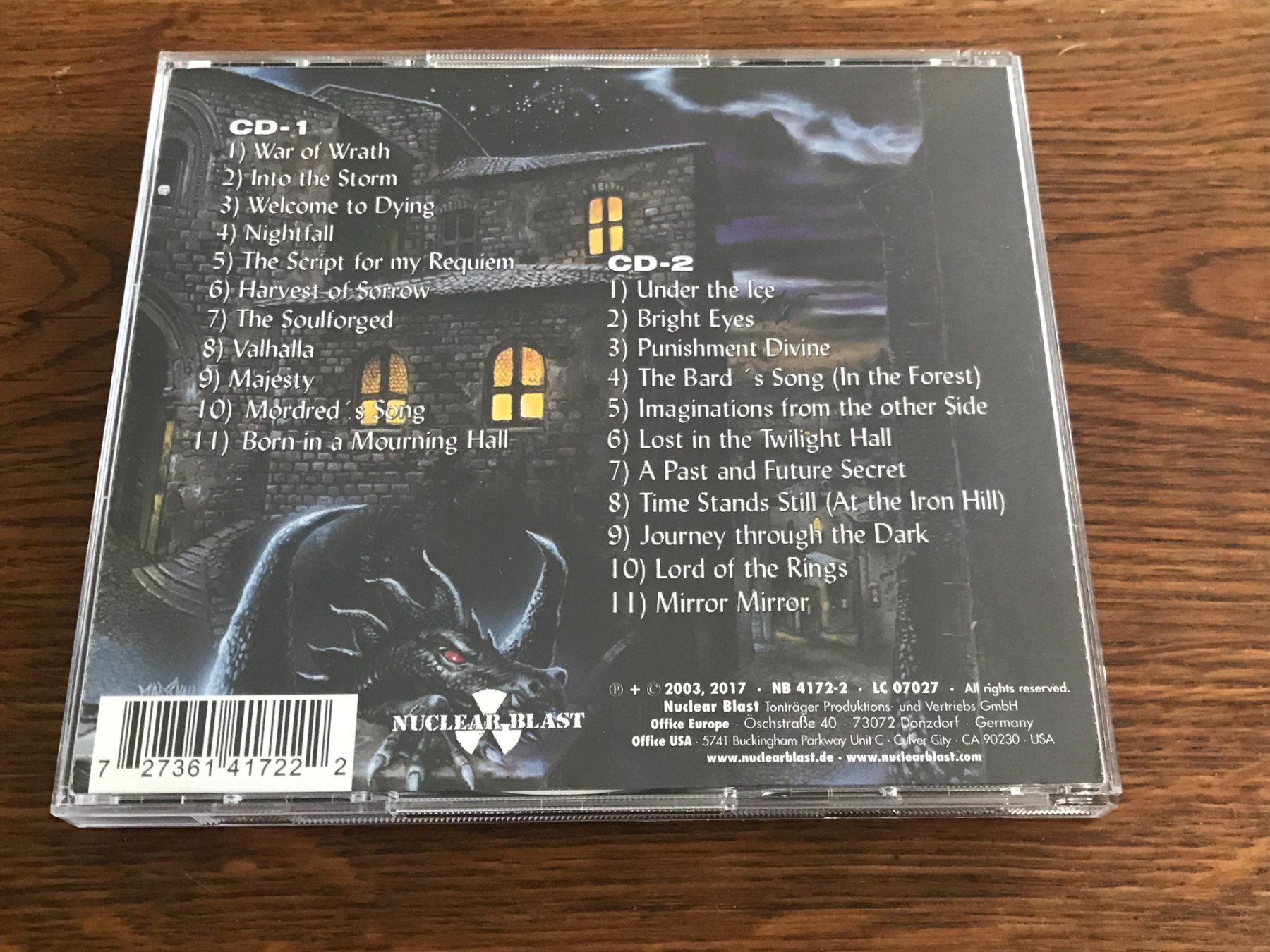 CD: BLIND GUARDIAN - Live - 2 CD – Usato da Buchs AG venduto da Archie 3