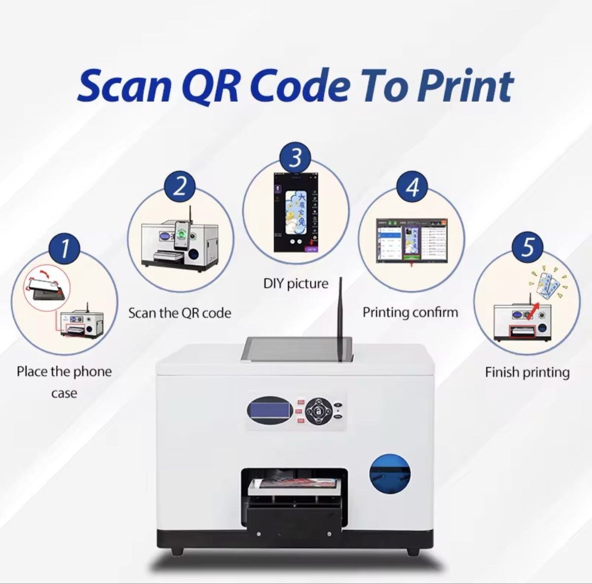 Imprimantes: Smart Printer for Cellphone Cases Phone – Neuf avec emballage d'origine à Leukerbad par mig_8bbp 5