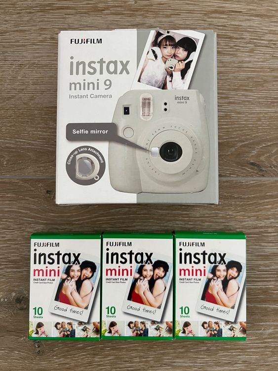 FUJIFILM Appareil Photo Instax Mini 9 + 3 cartouches de film Kaufen auf Ricardo