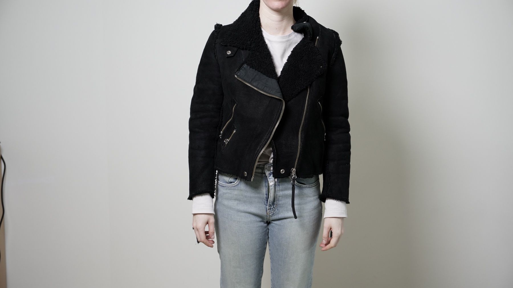Acne Studios Giacche: Acne Studios Shearling Velocity Jacket – Usato da Zürich venduto da julia_vina 3