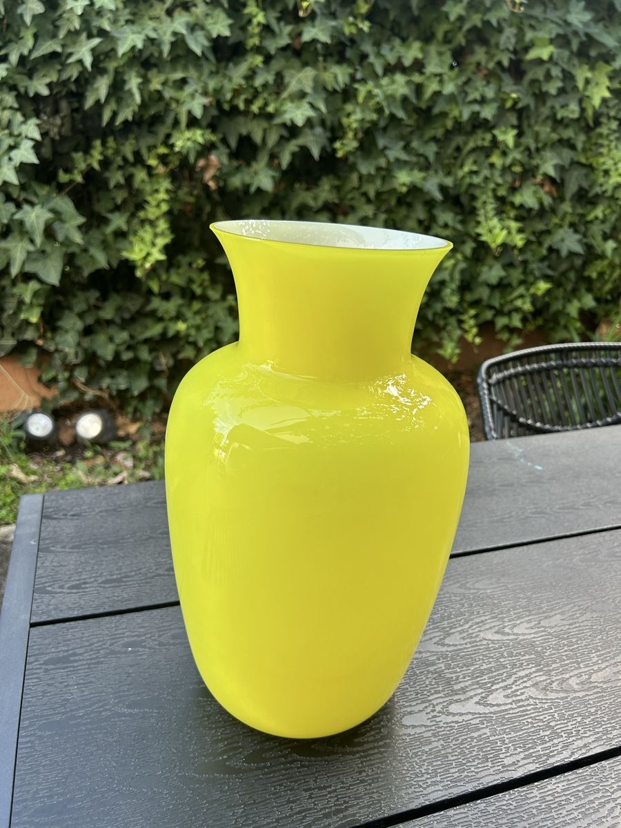 Murano Vasi & Recipienti: Eingehemmte Glasvase, Murano – Usato da Losone venduto da del_yh97