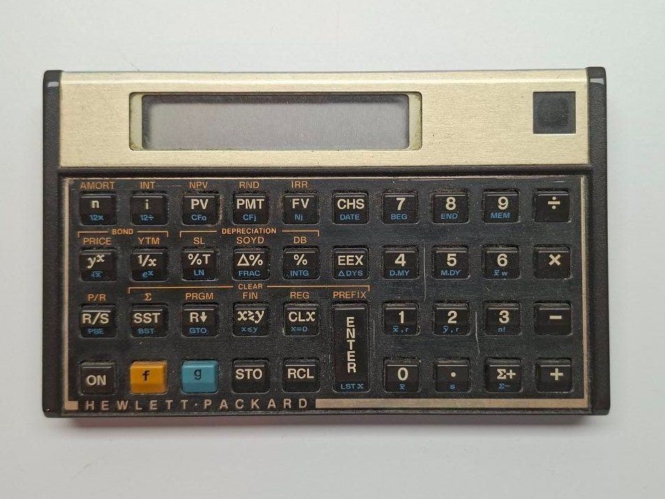 Hewlett Packard Calcolatrici tascabili: HP 12C Taschenrechner Hewlett Packard – Usato da Männedorf venduto da 12_Angry_Doughnuts 1