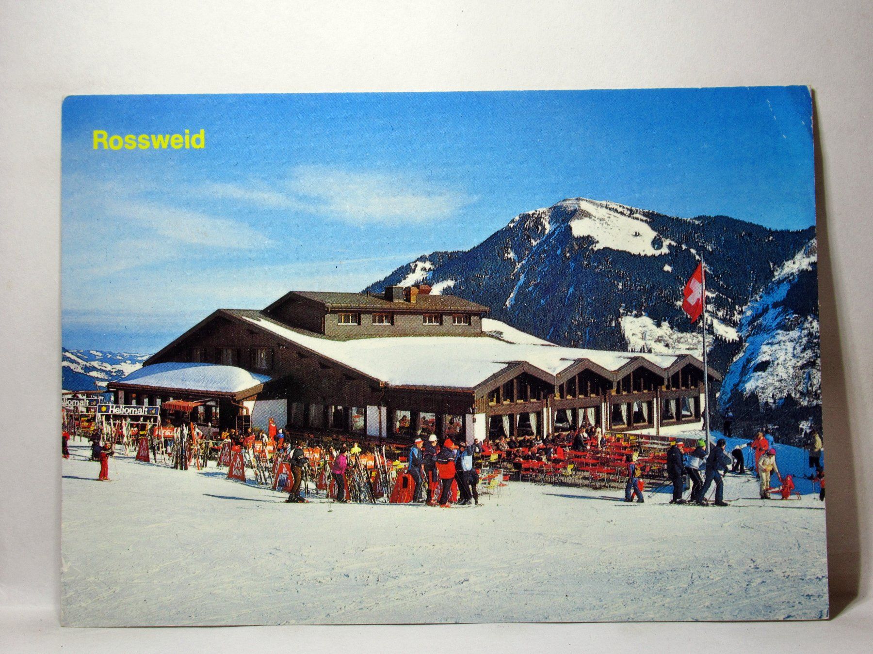 Cartes postales: Sörenberg , Bergrestaurant Rossweid 1998 – D'occasion à Grenchen par Bluemchen1900