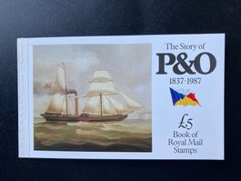 Markenheftchen Grossbritannien 1987 £5 P&O **