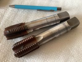W 1 1/4“ Whitworth Hand Gewindebohrer, unbenutzt REISHAUER