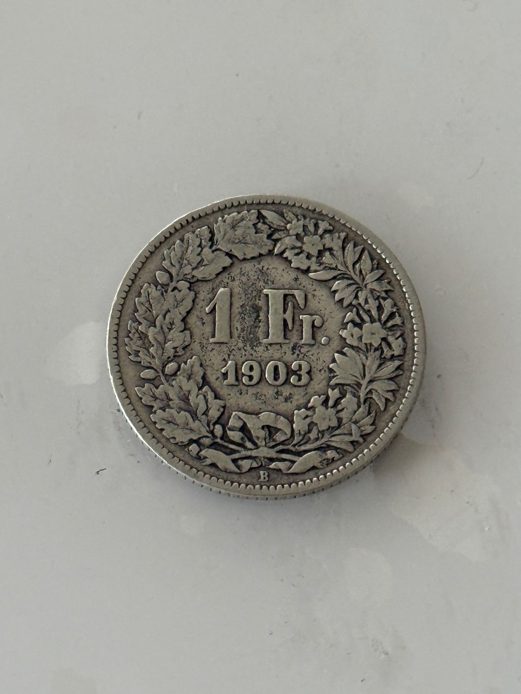 Tutti le monete: 1 Franken 1903  Rar – Usato da Wallisellen venduto da SWISS_SILVER1